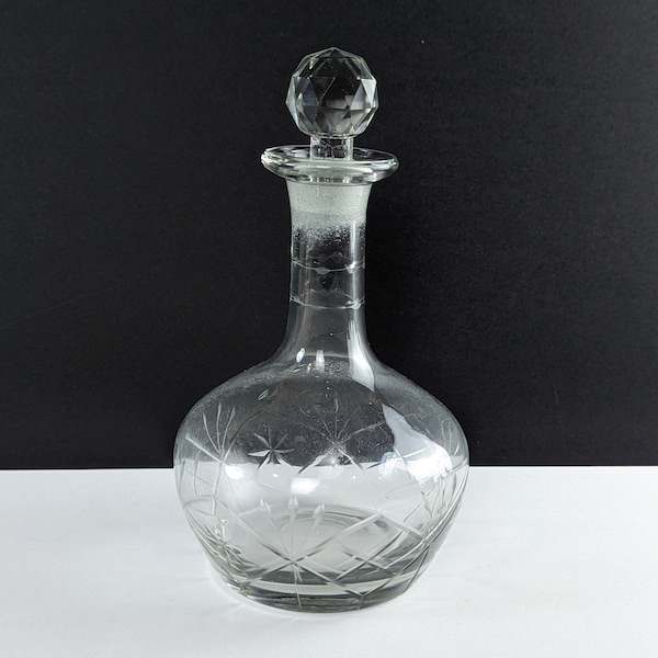 Vintage Glass Decanter