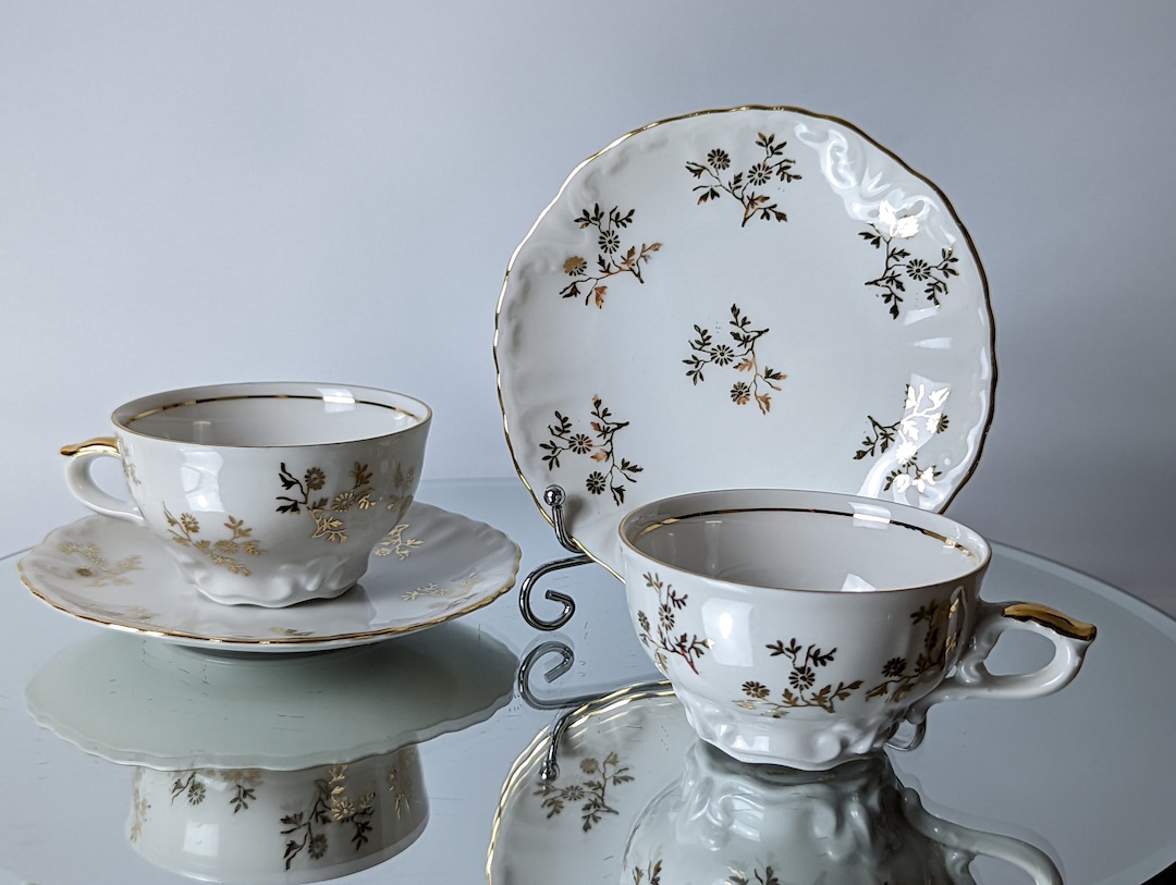 Vintage BONDWARE Fine China Porcelain Foreign 2 X Tea / Coffee Etsy