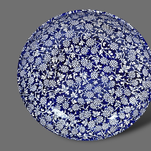 Royal Stafford Calico Style Blue And White Bowl 22.5 cm