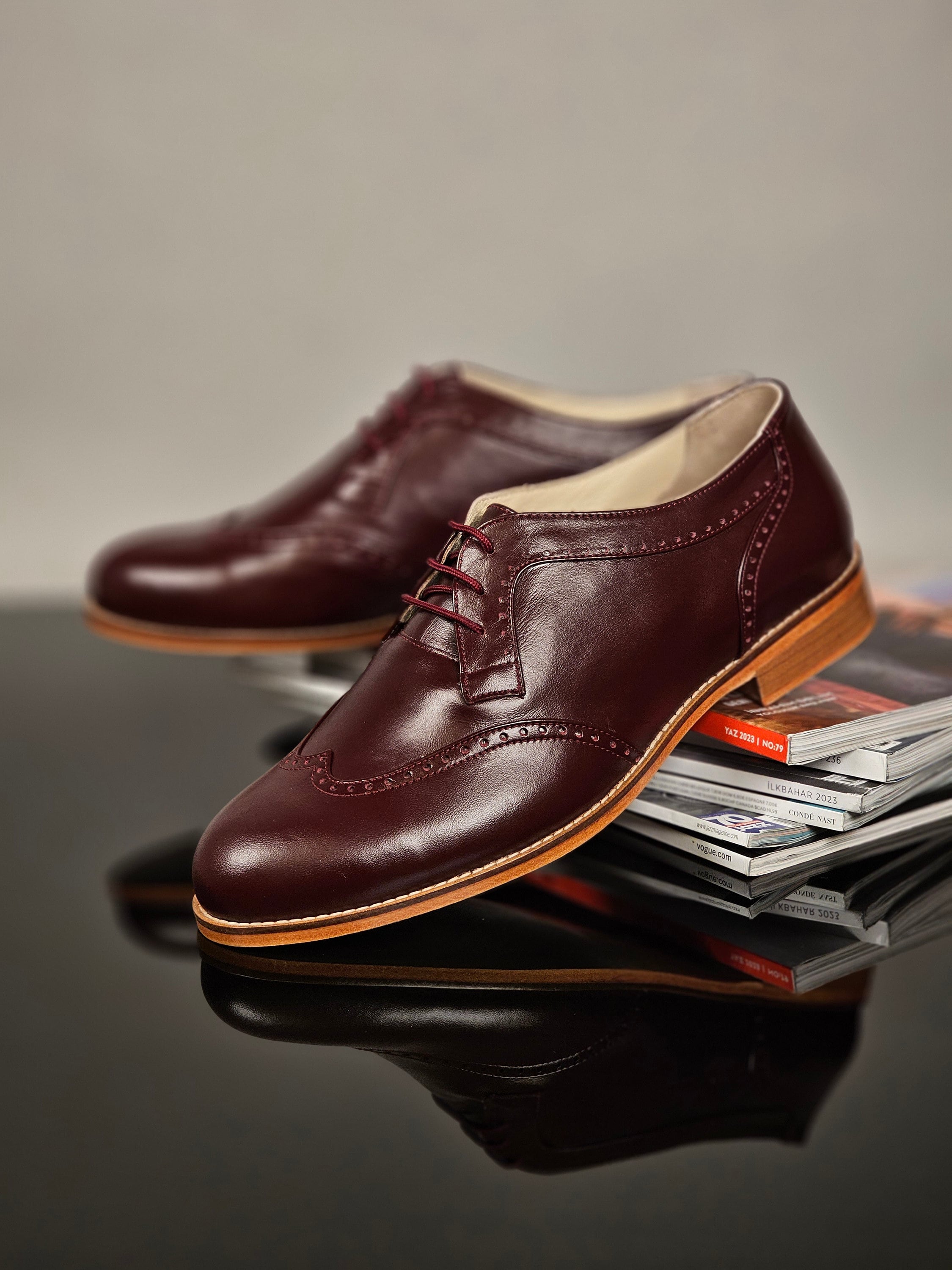 Scarpe Da Ballo Latino Uomo In Pelle - Oxford Morbide Con Suola In EVA | Per Danza, Fitness E Spettacoli