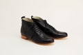 Smooth Boots in Black Leather | Women Swing Dance Shoes | Vintage Shoes | Customized | Harlem Shoes product logo