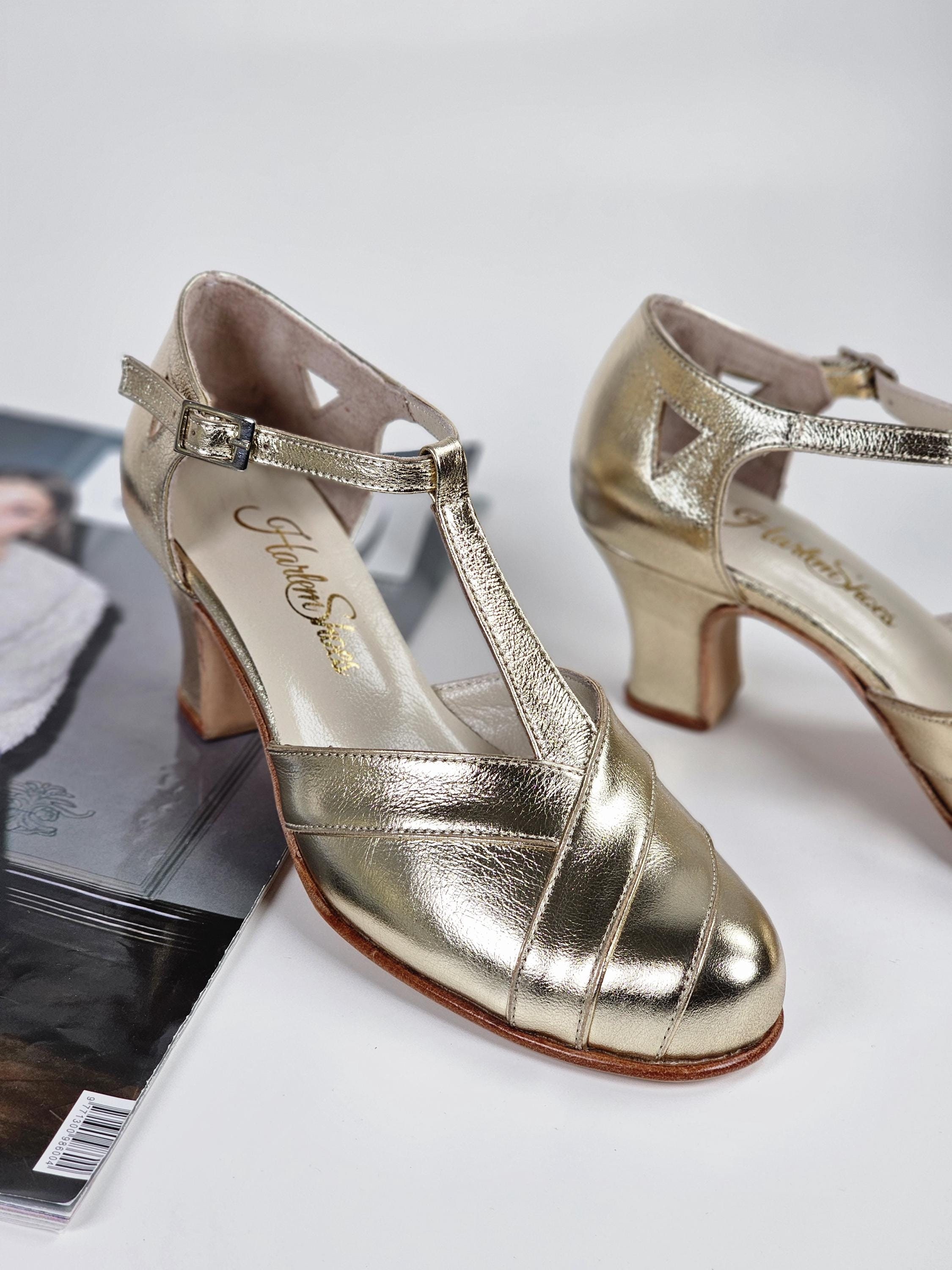 Gold Swing Dance Shoes New Zealand
