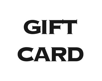 GIFT CARD #3 - A Great Choice for Indecisive Gift-Givers!