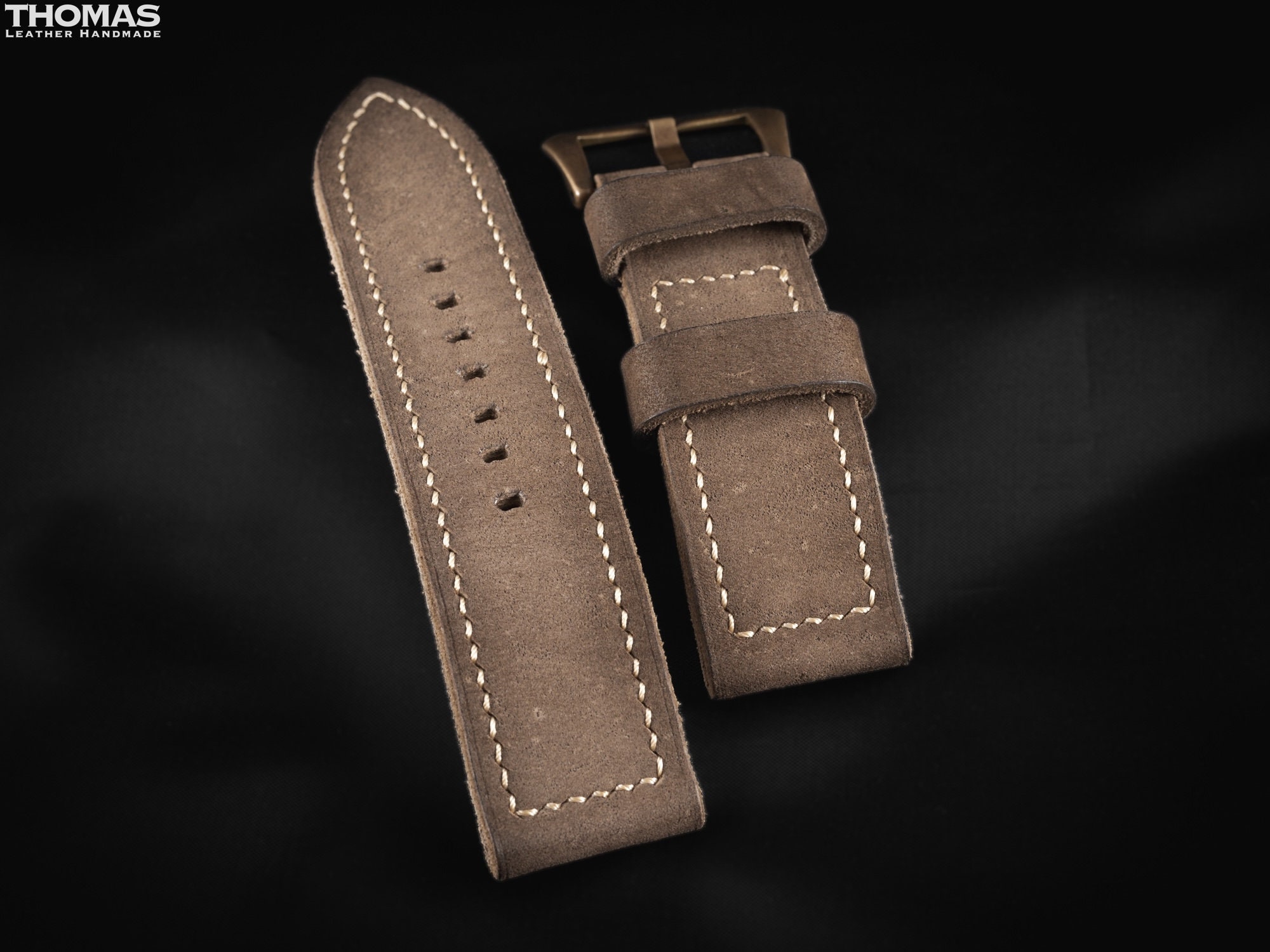 Buy RH02 COPPICE Handcrafted Custom Made Soft and Supple Sea Washed Nubuck Leather Watch Strap Online in India Etsy