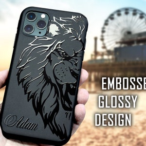 Lion iphone case Leo phone case Wild case Gift for Man Men Boyfriend Father Husband