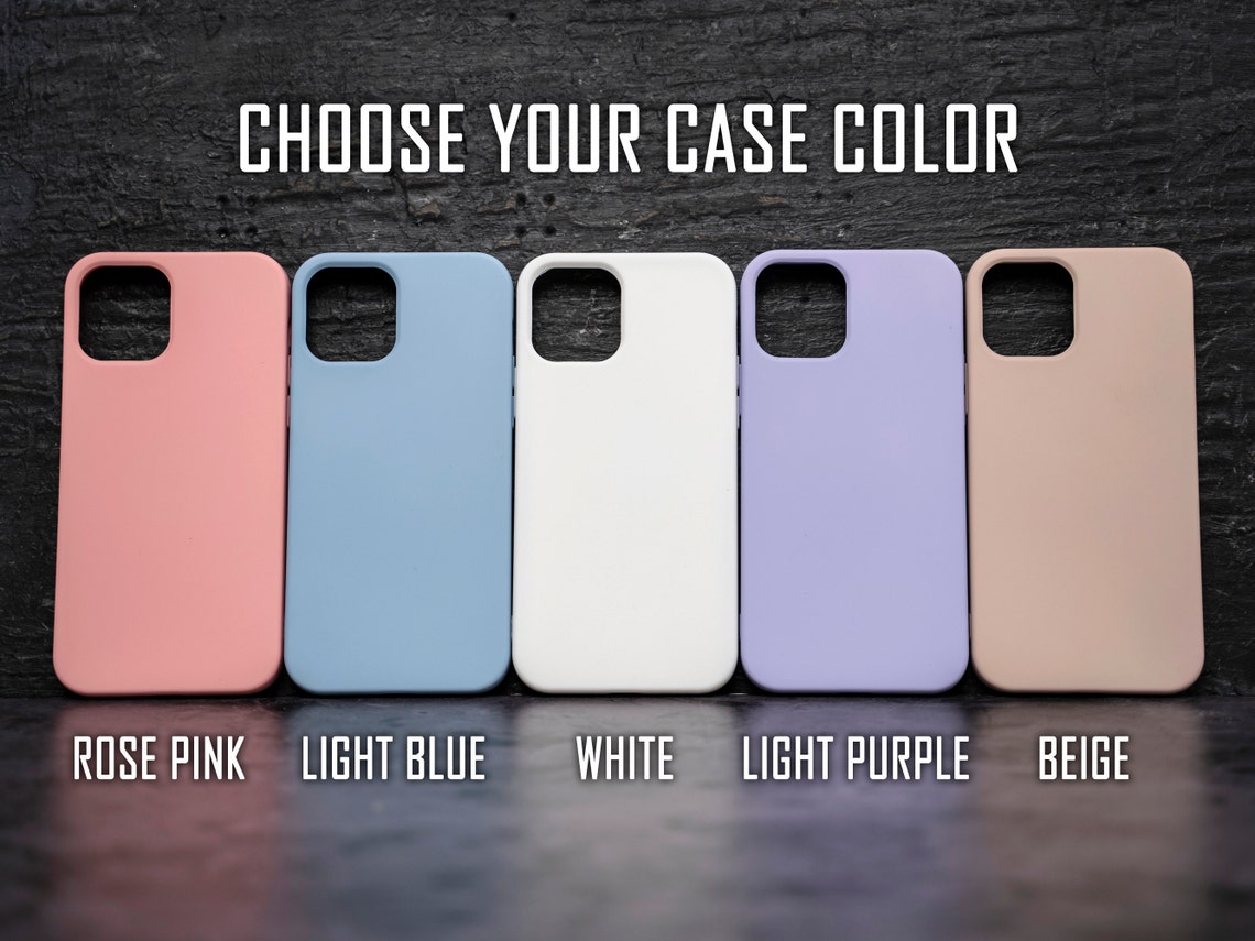 Blue Iphone Case Personalızed Iphone Case Name Iphone Case Etsy