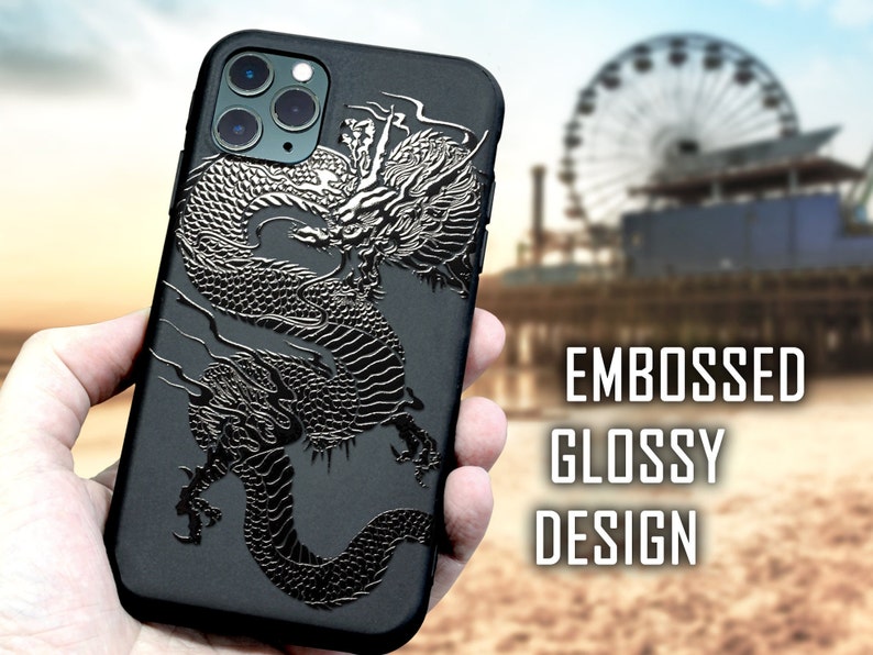 Dragon Iphone Case Japanese Art Phone Case Anime Phone Case Etsy
