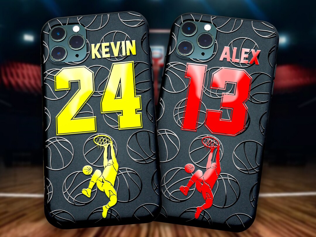 Basketball iPhone Case Basketball Phone Case Ice Hockey Name Number