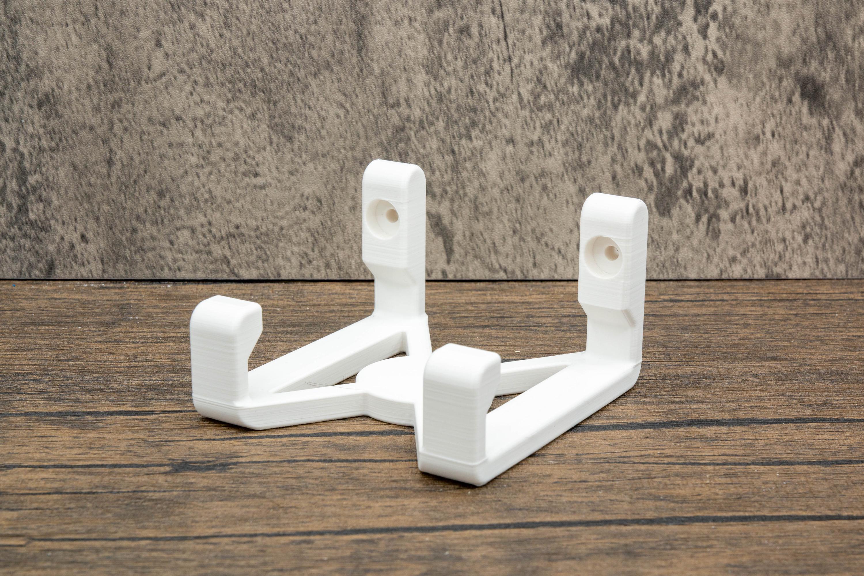 Supporto Parete Per Fritz!Box Repeater 3000/6000 - Montaggio A Parete O A Soffitto Con Viti E Adesivi 3M