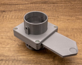 Pro1 gate valve for DN50. Finally you can extract anywhere in the workshop.