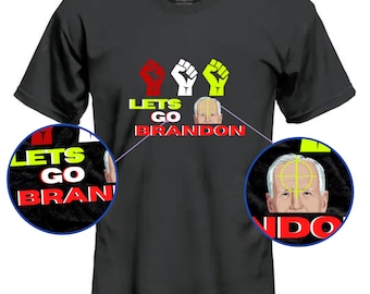 Let's Go Brandon Graphic T Shirt FJB Anti Joe Biden Funny FREE SHIPPING