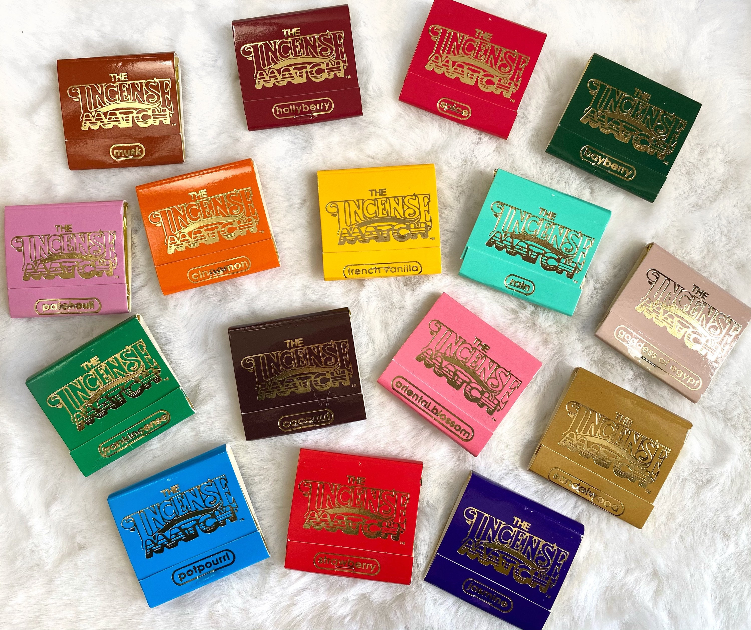 Incense Matches Scented Matches Witchy Matches Spiritual Etsy