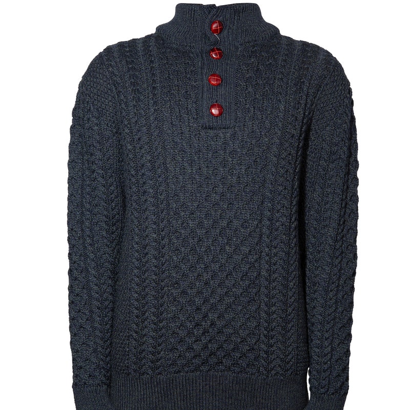 Knitted Sweater Men Etsy