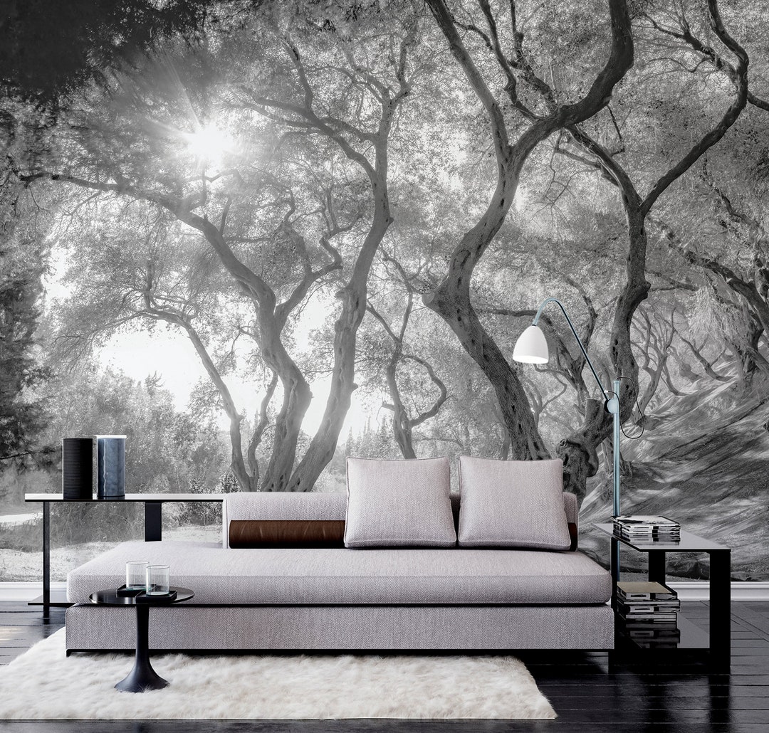 black-and-white-greek-olive-trees-wallpaper-self-adhesive-peel