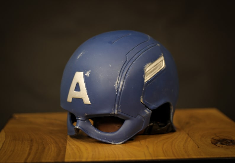 Captain America Helmet - Etsy