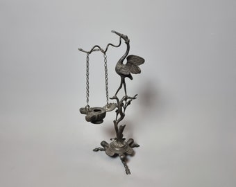 Antique 19th century Grand Tour Italian bronze oil lamp