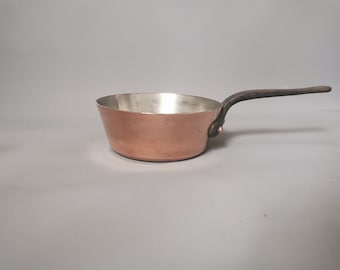 Vintage French copper pan, C. 1920s