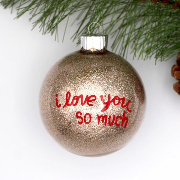 Rose Gold I love you so much ornament | Austin ornament | Texas ornament | Austin Texas | Austin Souvenir | Austin's I love you so much wall