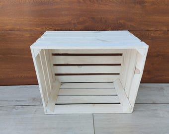 Caja de almacenamiento de madera con estantes – Unidad compacta