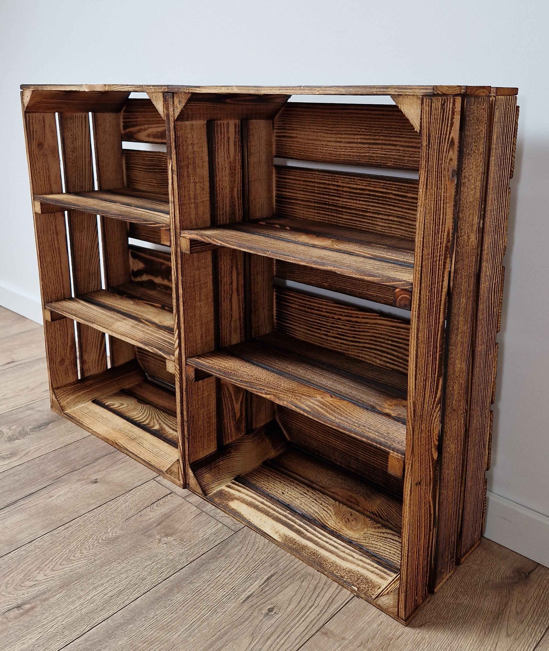 Wooden Crates With Shelves, Storage Boxes for Decor, Wall Shelves - Etsy UK