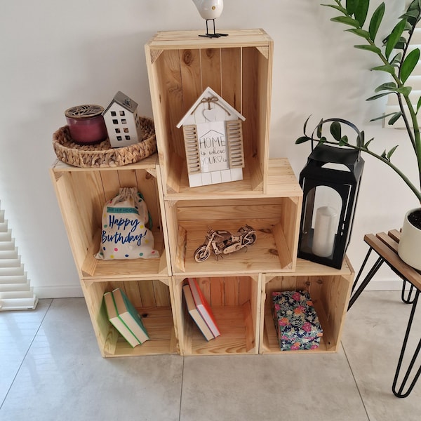 Wooden Storage Crates – Everyday Home Use