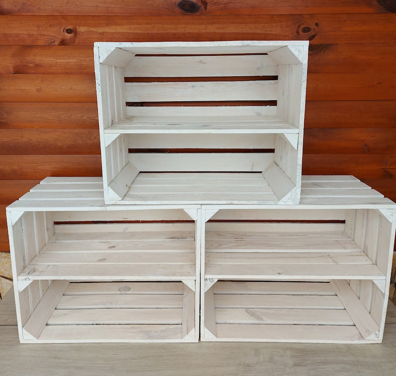 16 Solid&Strong Storage Wooden Crates Apple Fruit Storage Etsy
