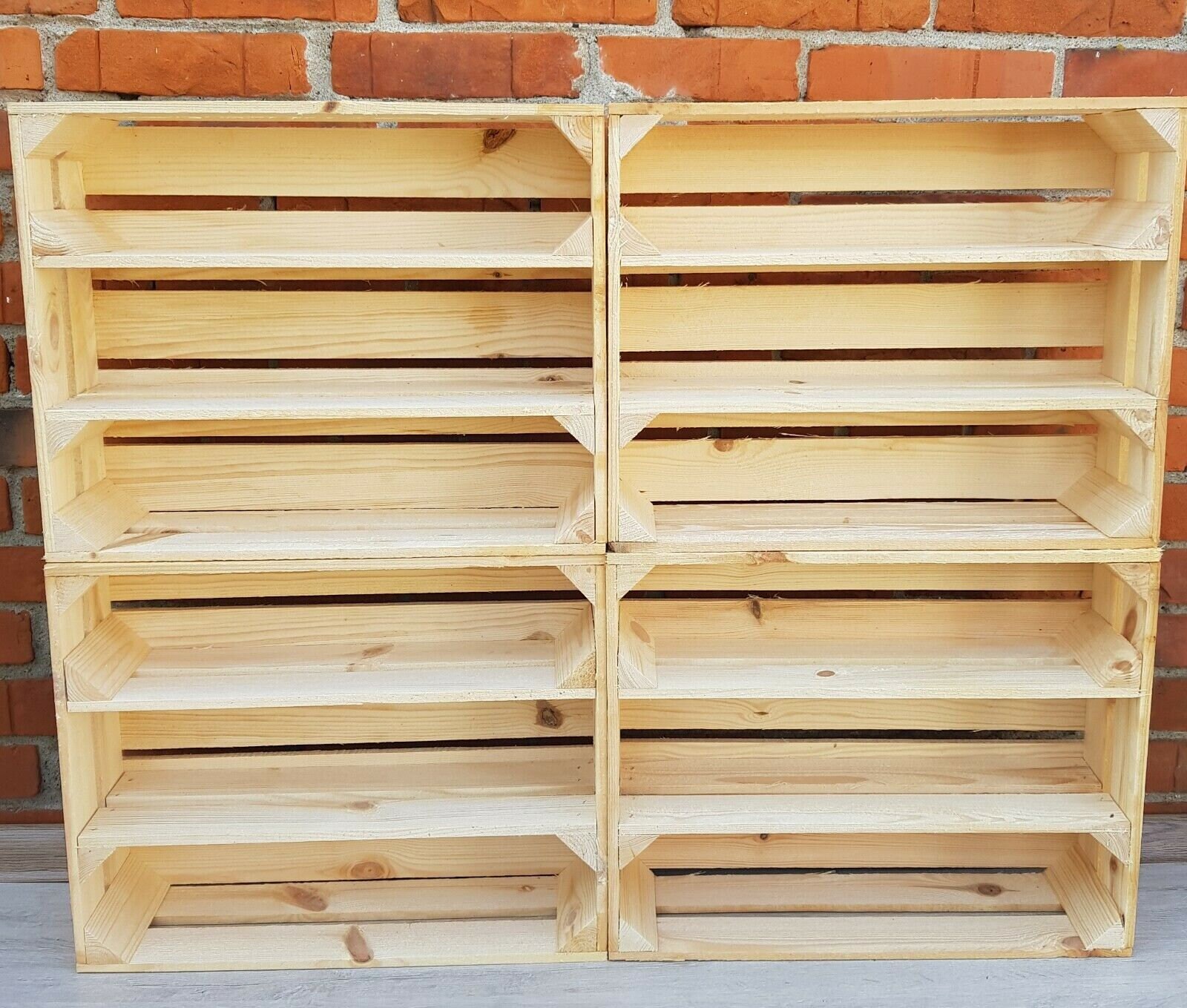 16 Solid&Strong Storage Wooden Crates Apple Fruit Boxes Etsy