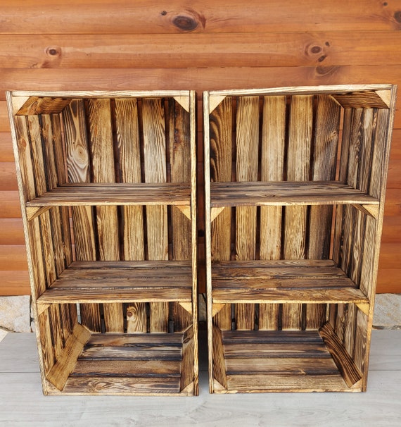 Specimen leeftijd klimaat Large Wooden Crates Dimensions:75x40x30 Cm Storage Boxes - Etsy Norway
