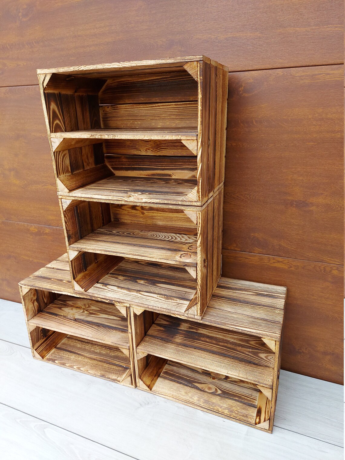 18 Solid&Strong Storage Wooden Crates Apple Fruit Storage Box Etsy