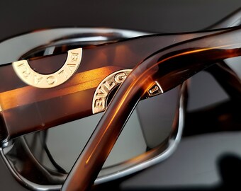 美品✨ BVLGARI ブルガリ・ブルガリ ゴールドロゴ べっ甲調 サングラス 美品✨ BVLGARI ブルガリ・ブルガリ ゴールドロゴ べっ甲調