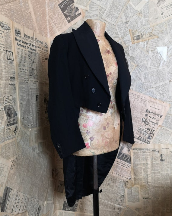 Vintage 1930's Men's tailcoat, Harrods