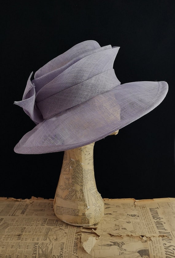 Vintage oversized sisal sun hat, wedding hat