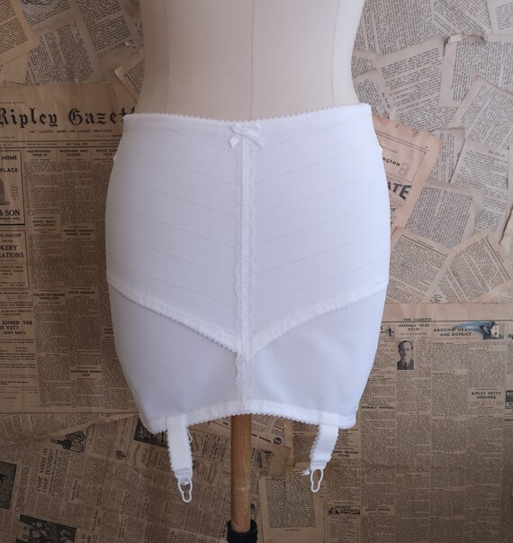 Vintage ladies girdle, shape wear, suspender skirt