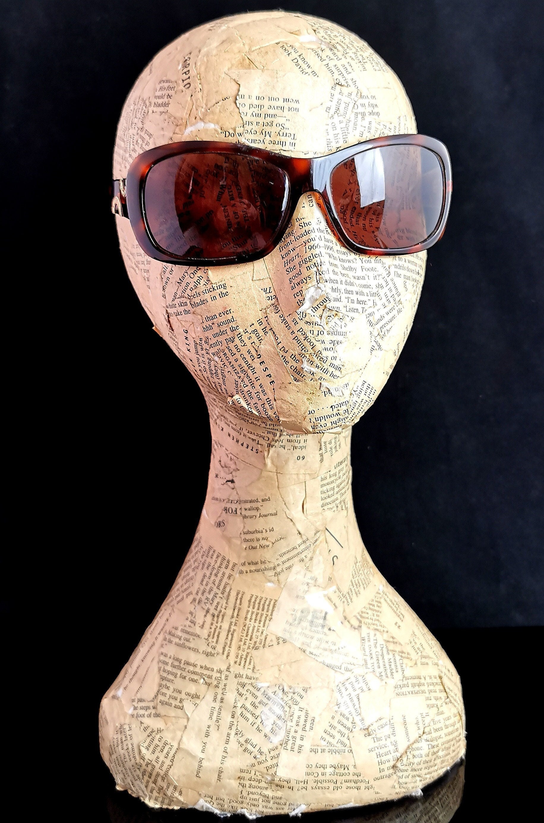 ブルガリ フェイクべっ甲サングラス、ゴールドトーンロゴ - Etsy 日本