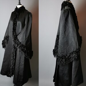 Antique Mourning Coat, Victorian Dolman Sleeves - Etsy