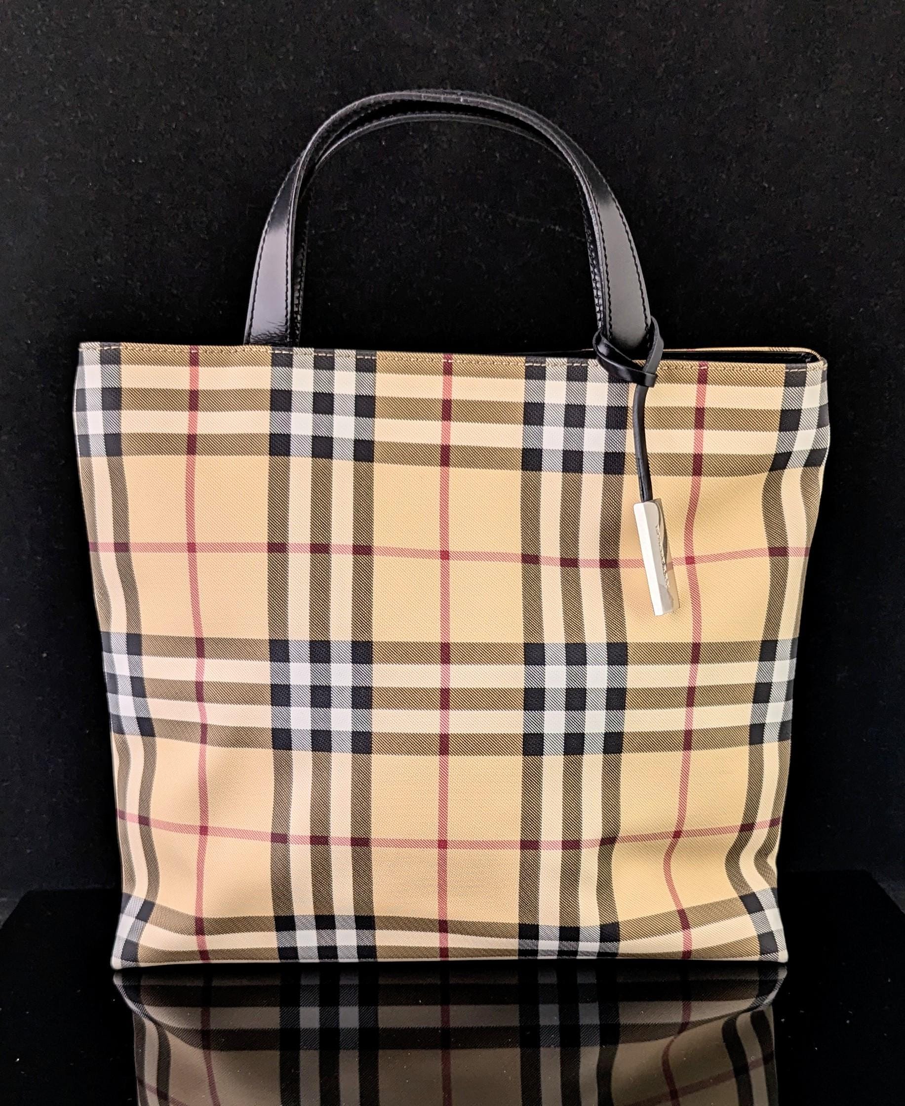Burberry Nova Check Tote - Etsy
