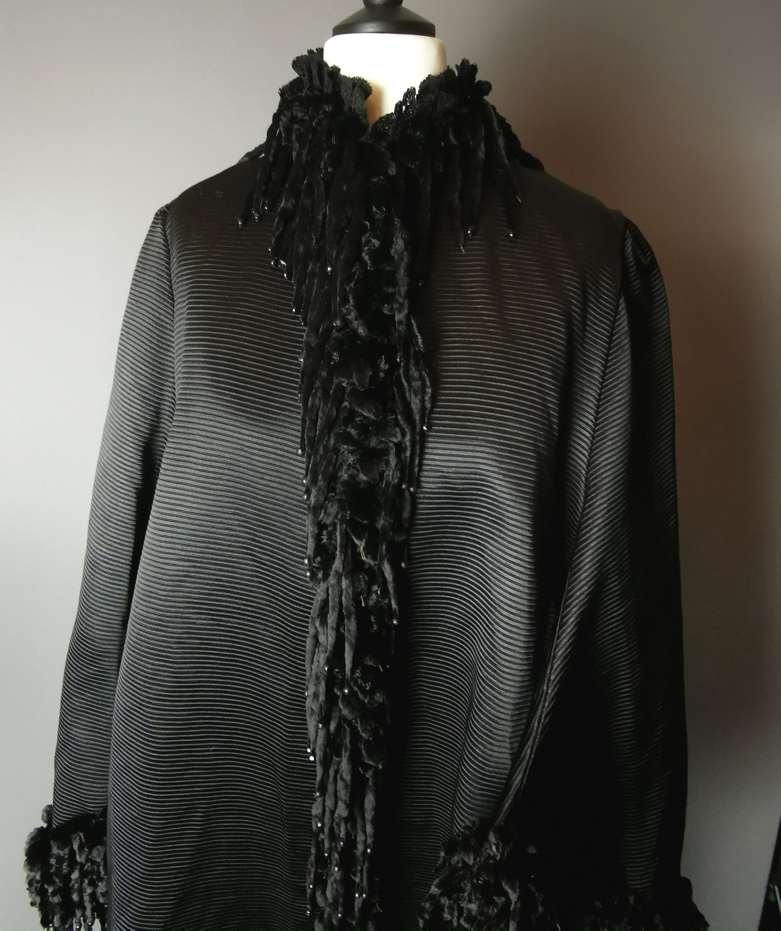 Antique Mourning Coat Victorian Dolman Sleeves - Etsy