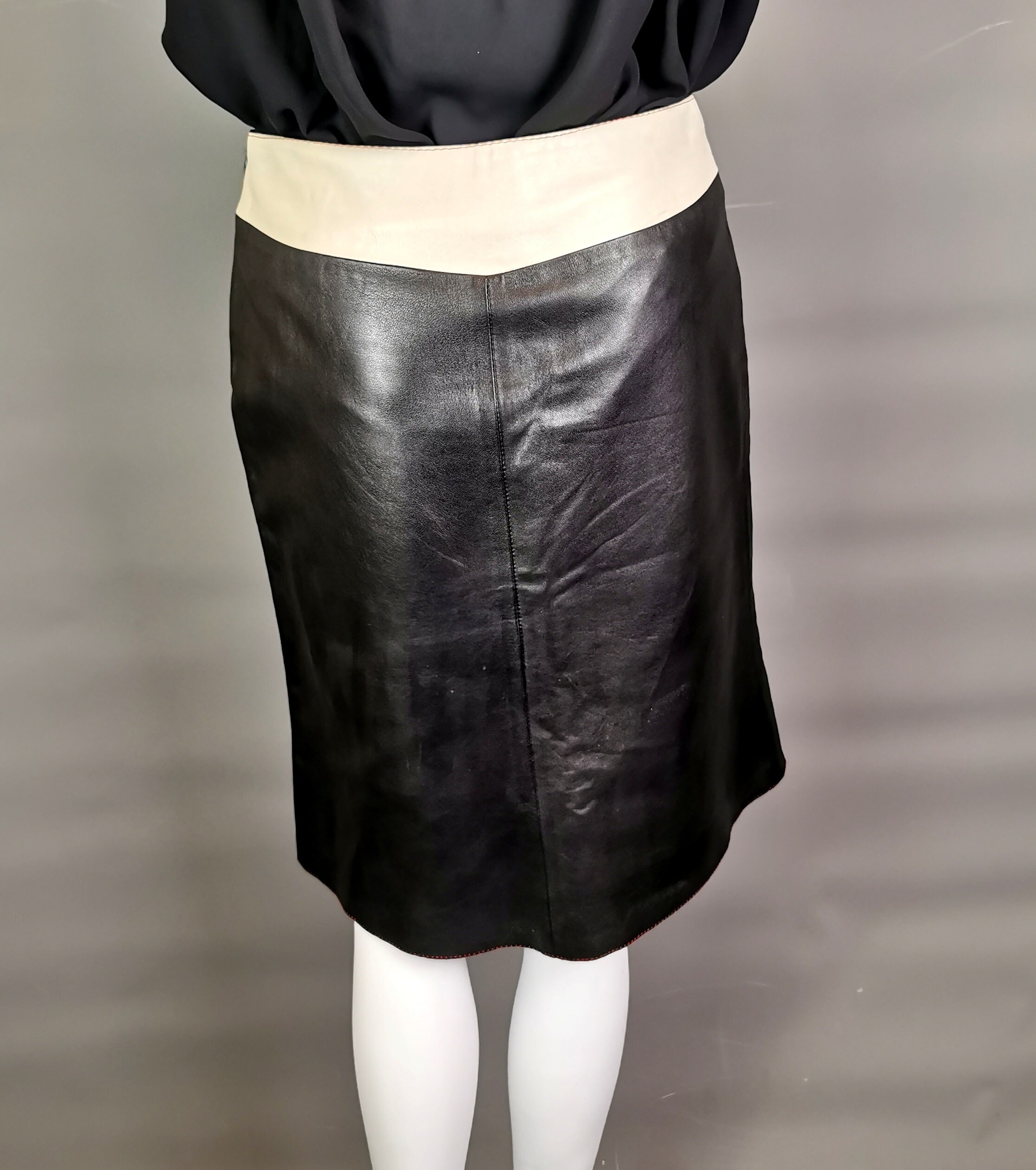 Vintage miu miu skirt Vintage miu miu wool mini | Depop
