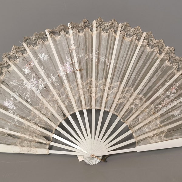 Antique Hand Fan Etsy