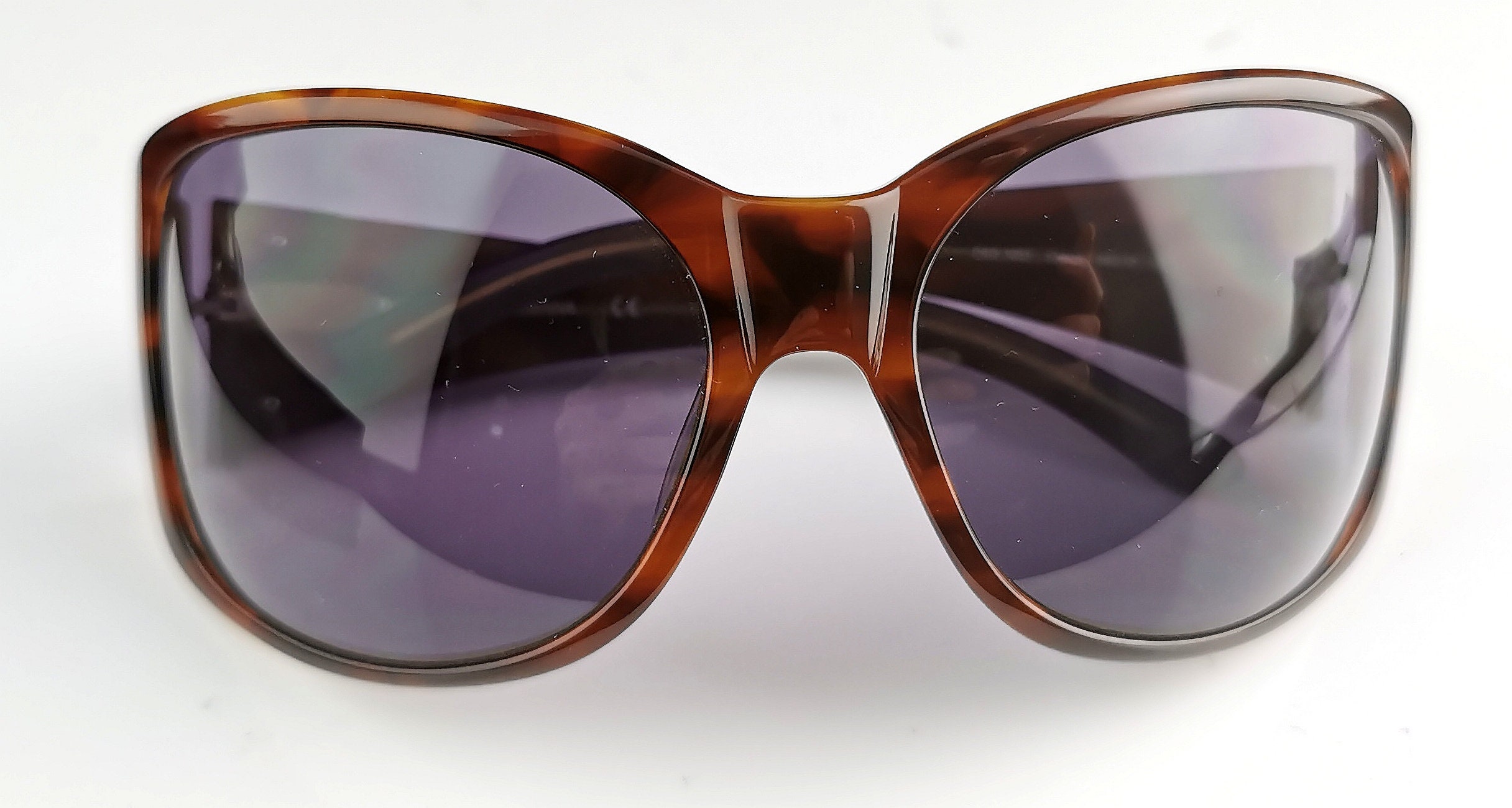 Dolce & Gabbana brown tortoise shell sunglasses with silver-tone hardware logos Dolce&Gabbana DG4437 M (51 - 20) with Brown lenses and  main image 3