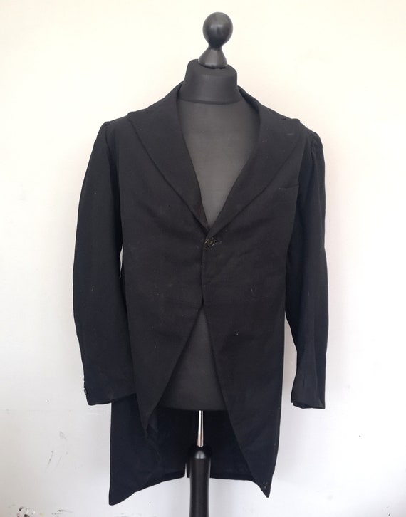 Vintage 1930's Men's tailcoat, As is
