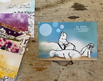 San Diego, Coronado, California Postcards
