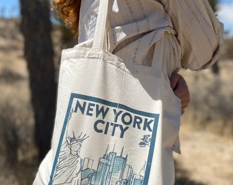 New York Tote Bag