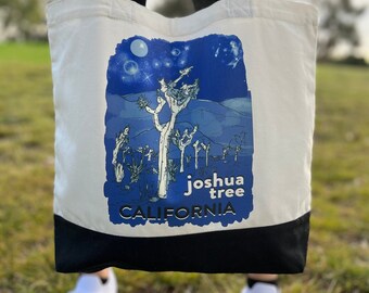 Joshua Tree California 100% Cotton Tote Bag