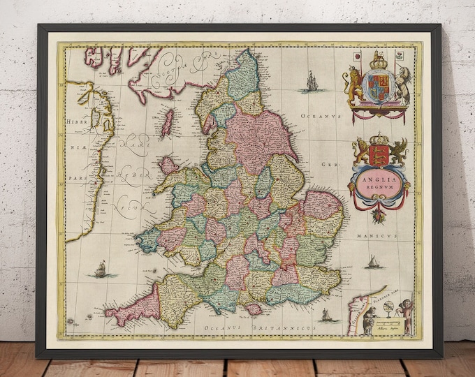 Old maps of UK & Ireland