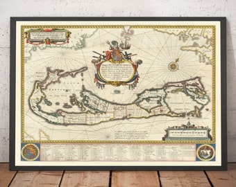 19世紀 イギリスとウェールズの古地図　ガラス額縁　木製フレーム付き 19世紀 イギリスとウェールズの古地図 ガラス額縁 木製フレーム付き