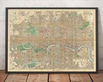 Old maps of London