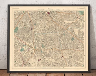 Old maps of London