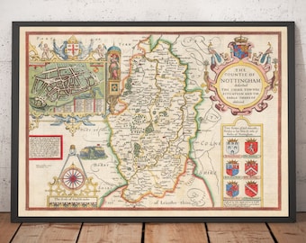 Sherwood Forest Faire Map Sherwood Forest Map Etsy