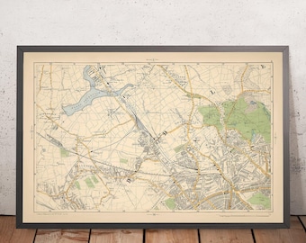 Old maps of London